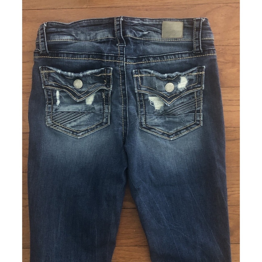 2 Pair Buckle Daytrip Womens Bootcut Flap Back Pockets Women 25L Measures 28x33 - Picture 8 of 13
